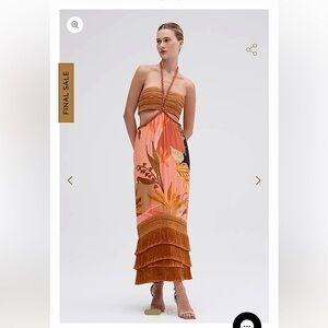 Patbo BANANIER CUT OUT MIDI DRESS